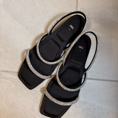 Black Zara Sandals