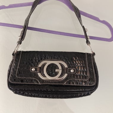 Borsa vintage Guess nera
