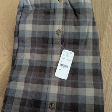 Chemise à carreaux Brooks Brothers XXL neuve