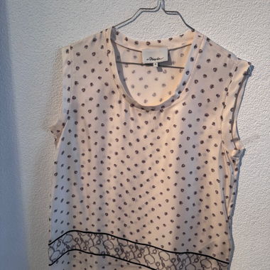 Sleeveless Silk Blouse