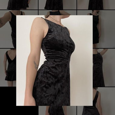 Rückenfreies Kleid