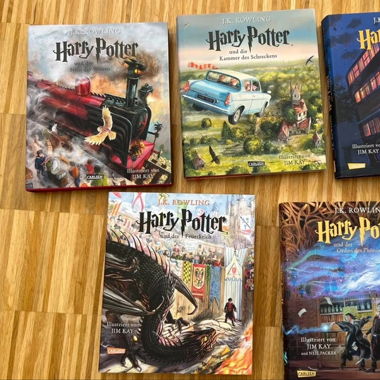 Édition Bijoux Harry Potter Jim Kay Tome 1-5