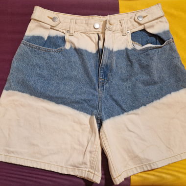 Pomelo denim shorts