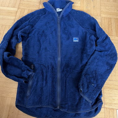 Blauer vintage Fleece-Jacke Helly Hansen