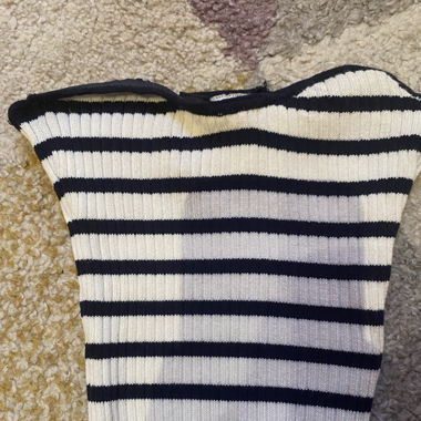 gestreiftes Tube-Top