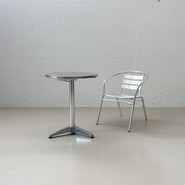 Table pliante moderne d’extérieur en aluminium