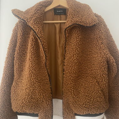 Teddy Jacket Stradivarius size M