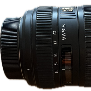 Sigma 10-20mm f/3.5 EX DC HSM lens