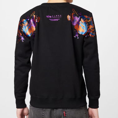 ALPHA INDUSTRIES Sweatshirt 'Dragon'