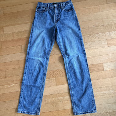 UNIQLO Jeans blau straight leg