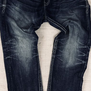 Jeans Vintage Rock Revival a gamba dritta