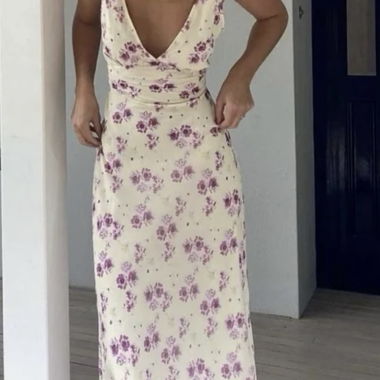 Blumiges Sommerkleid