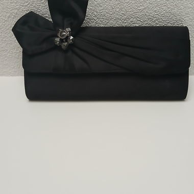 Black Clutch with Chain