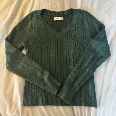 Hollister Strickpullover Grün