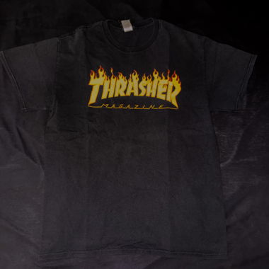 T shirt thrasher noir 