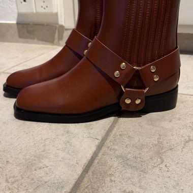 SIMMI London Chelsea Boots Cowboy with harness