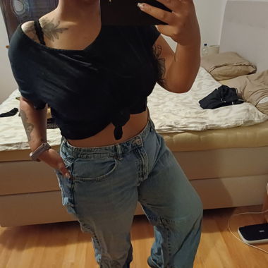 T-shirt noir XXL