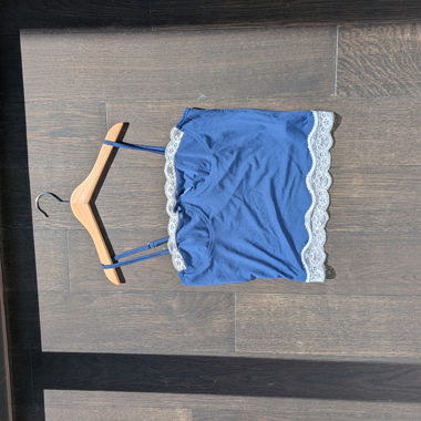 Croptop mit Spitze
