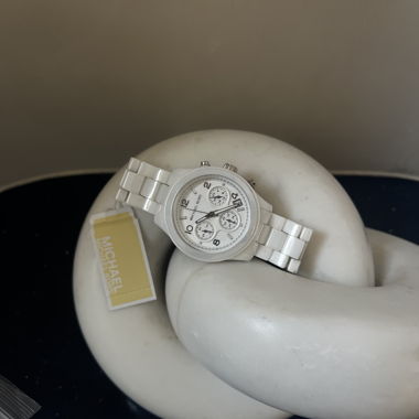Michael Kors white ceramic watch MK5161