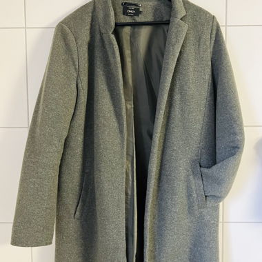 Cappotto ONLY verde-grigio, taglia L