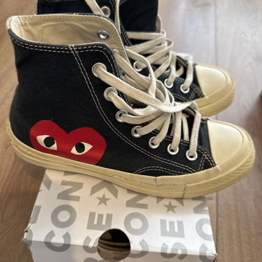 Scarpe alte Converse CDG