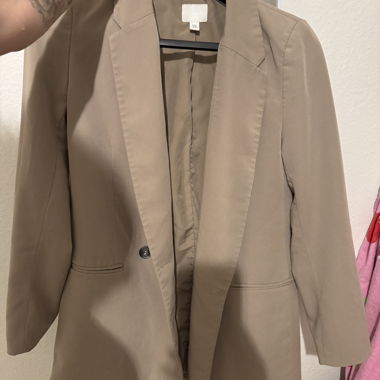 H&M Beige Blazer XS