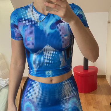 Blue rave style set