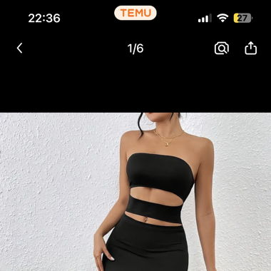 Robe noir 