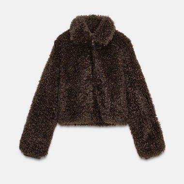 Veste Zara en fausse fourrure