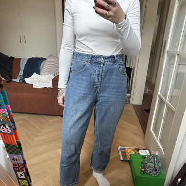 Nice bluewashed Mom-Jeans H&M | Size 40