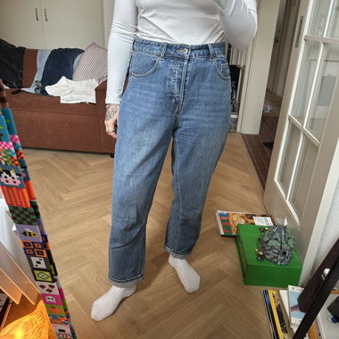 Nice bluewashed Mom-Jeans H&M | Size 40