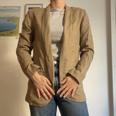 Linen blazer