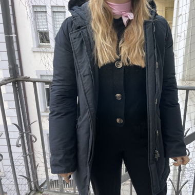 Arctic Parka mit abnehmbarem Pelz - Grösse S