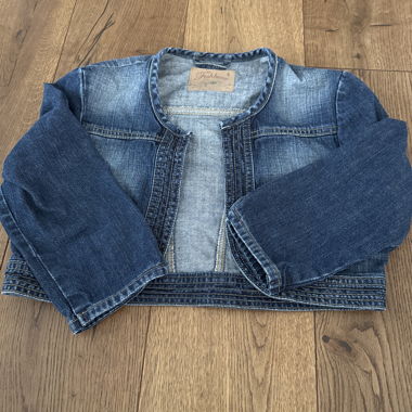 Fishbone Denim Jacket