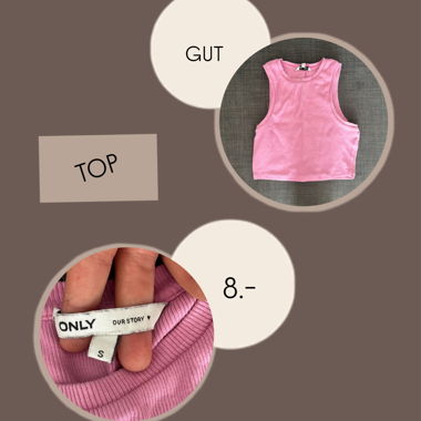 Top rosa
