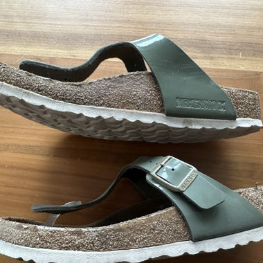 Sandalo Birkenstock - GIZEH - Verde - Tg. 37