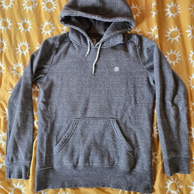 Grauer Element Hoodie