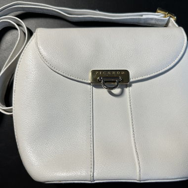 Picard - Weisse Ledertasche Crossbody