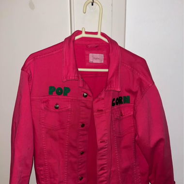 Jeansjacke - pink