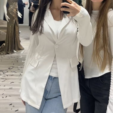Blazer bianco