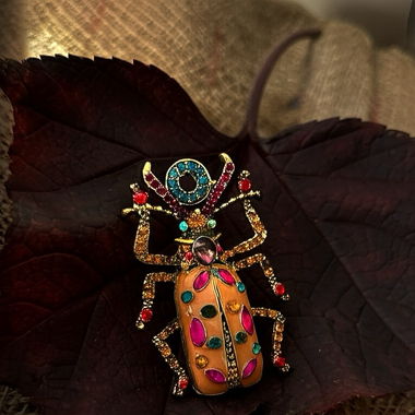 BROCHE SCARABÉE XL