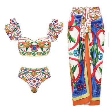 Colorfull Bikini Set brandnew! S/M 