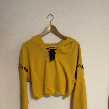 Hoodie Gelb