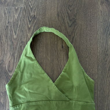 green cute crop top