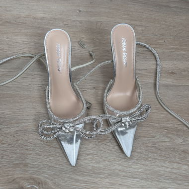 High Heels silber