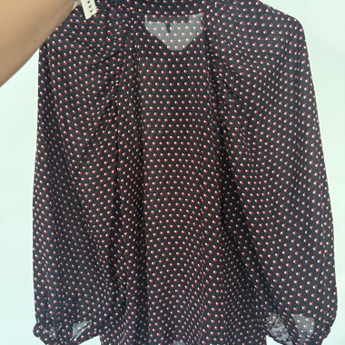 Blouse FRAME à imprimé cœur