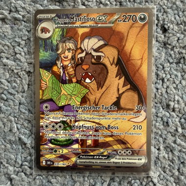 Carte Pokémon Peppers Mastifioso ex