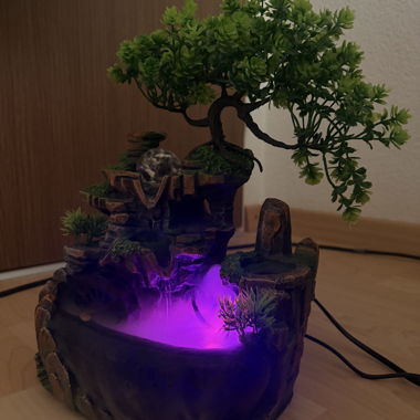 Fontaine LED décorative