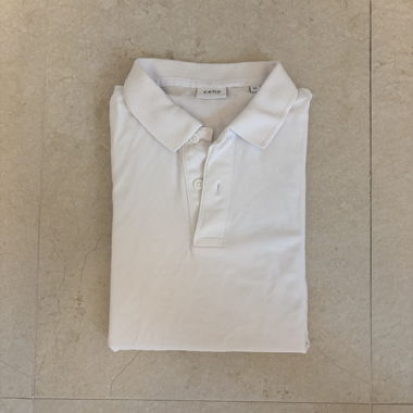 Polo blanc Celio XS