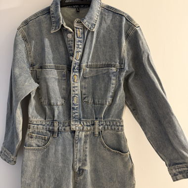 Jeans-Latzhose plt